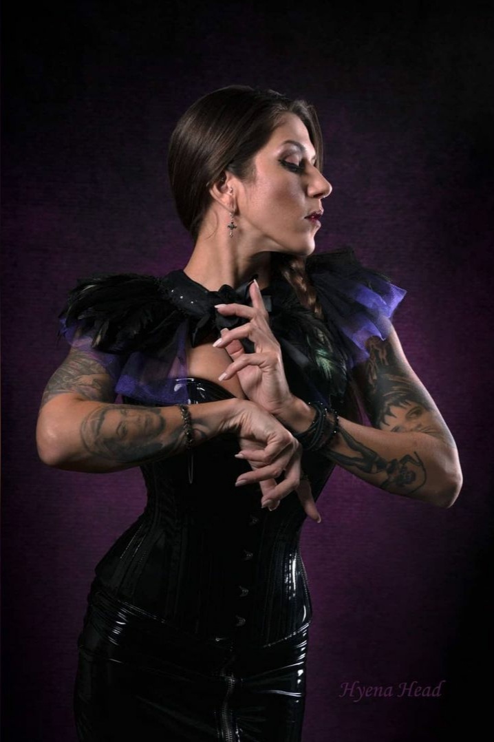 Female model photo shoot of Sorceress Morgana in Orlando