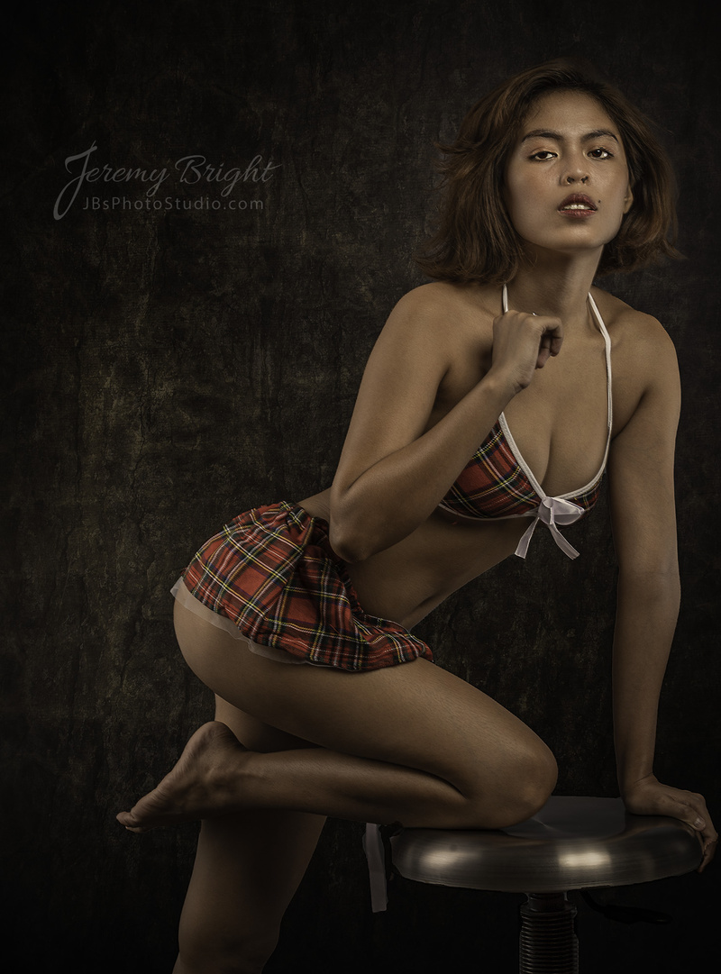 Male and Female model photo shoot of Jaybee1 and JM Geraldez in JB's Photo Studio Cebu City