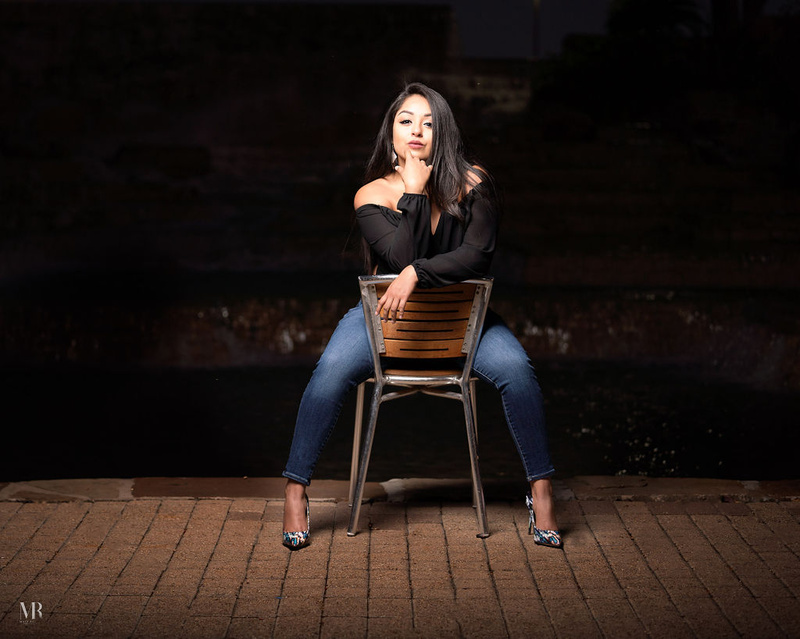 Female model photo shoot of Andrea_c by MattRoberts Photography
