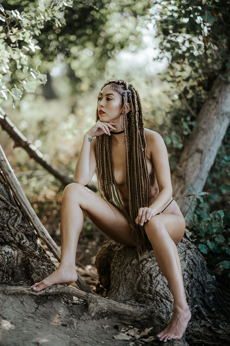 Female model photo shoot of Alisa 808 in Los Angeles, CA
