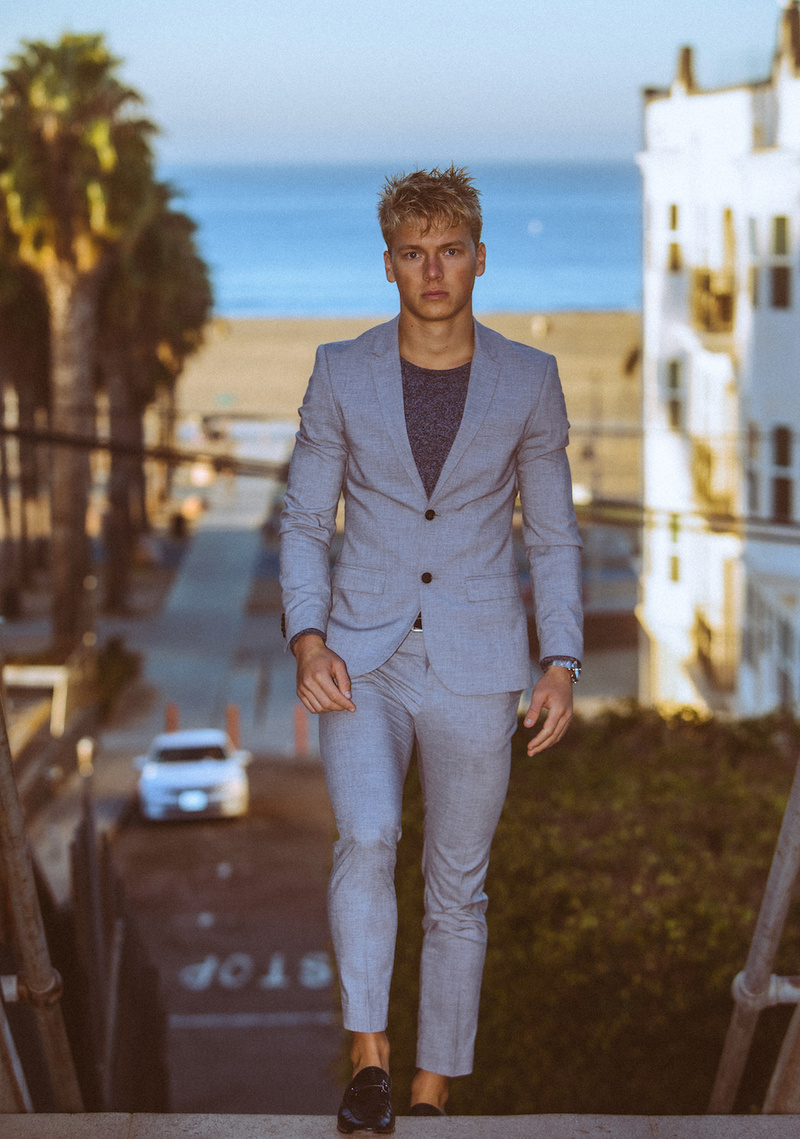 Male model photo shoot of Keef Vincent in Santa Monica