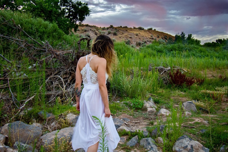 Female model photo shoot of JensynJaymes in New Mexico