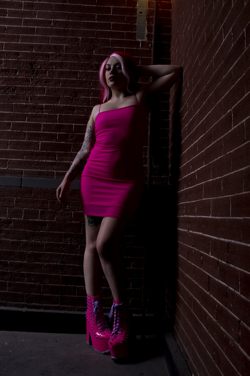 Female model photo shoot of CherryBomb4393