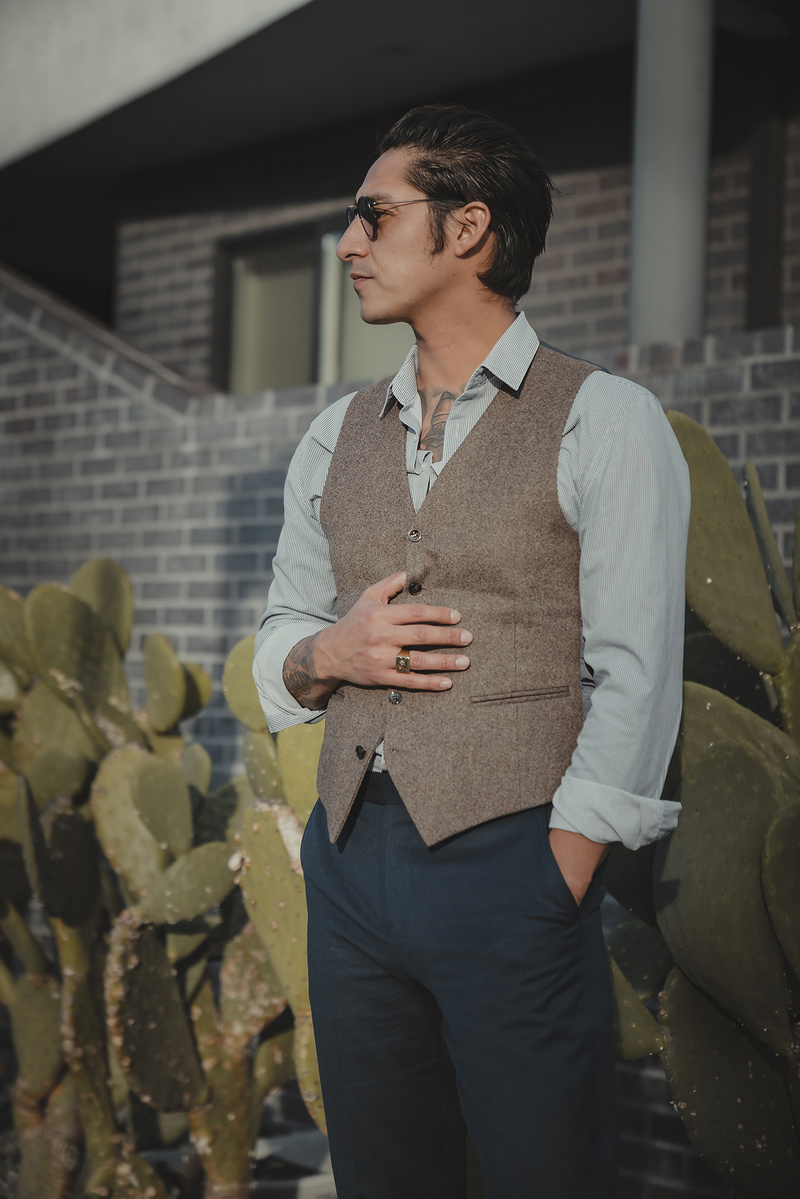 Male model photo shoot of iTSQ in Los Angeles