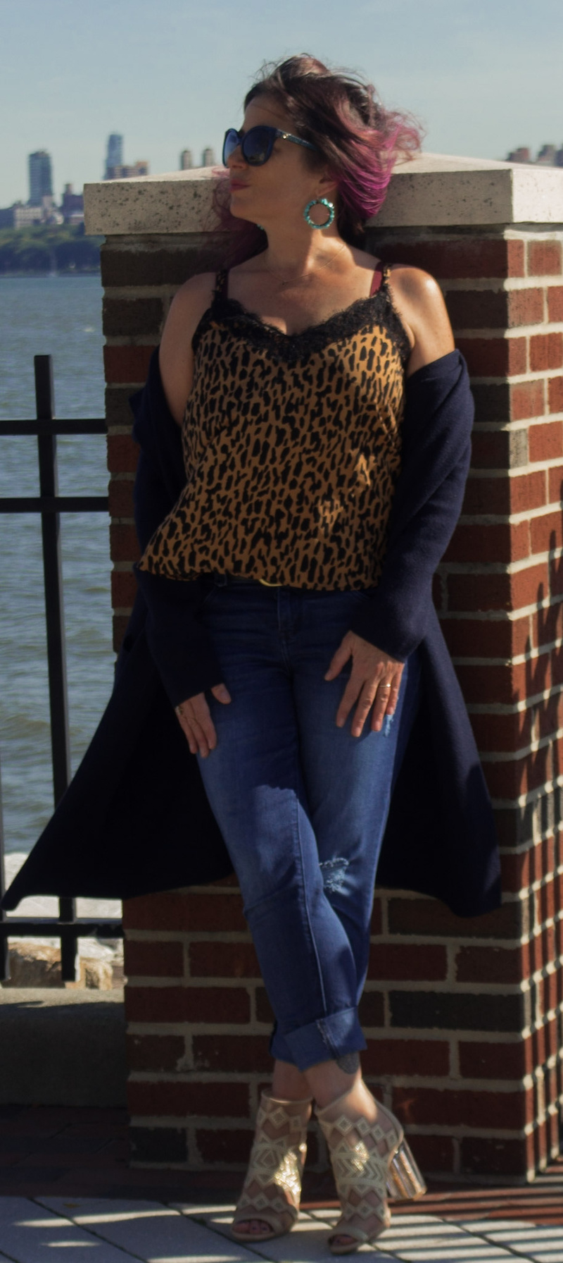 Female model photo shoot of Seakist in Weehawken, NJ, October 2020