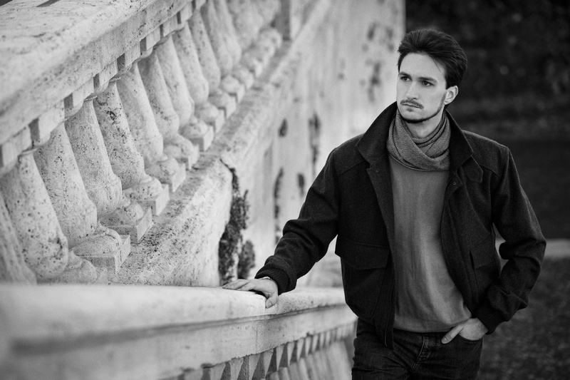 Male model photo shoot of Michele Nobler in Florence