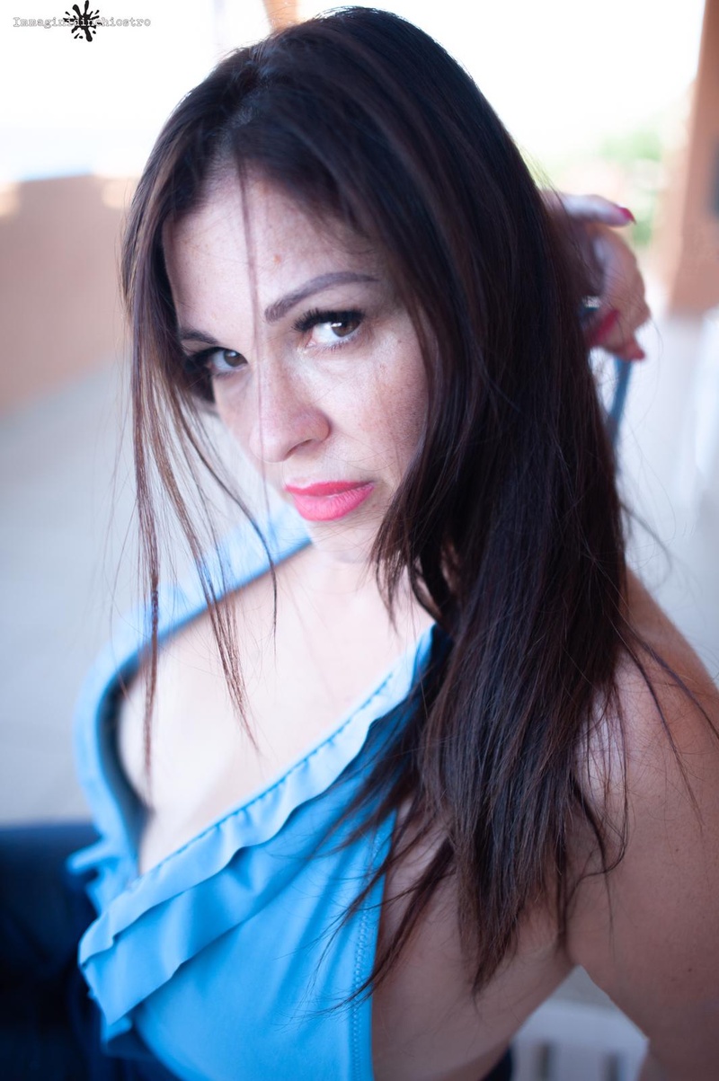Female model photo shoot of Angelica Ko in Costa Rey - Sardinia