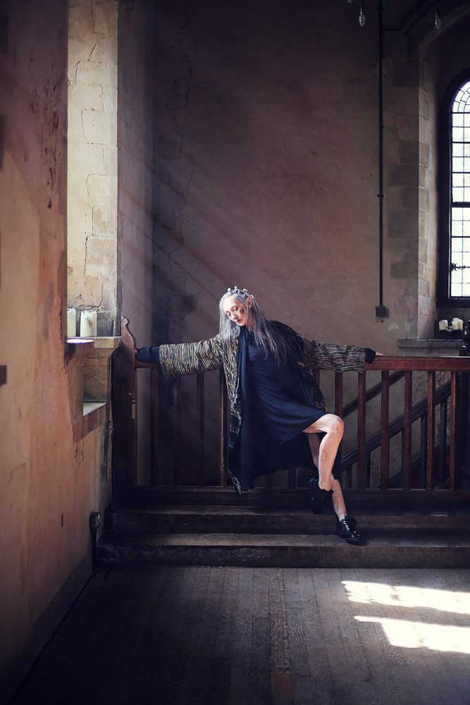 Female model photo shoot of Sanna Kelly in Bilsington Priory