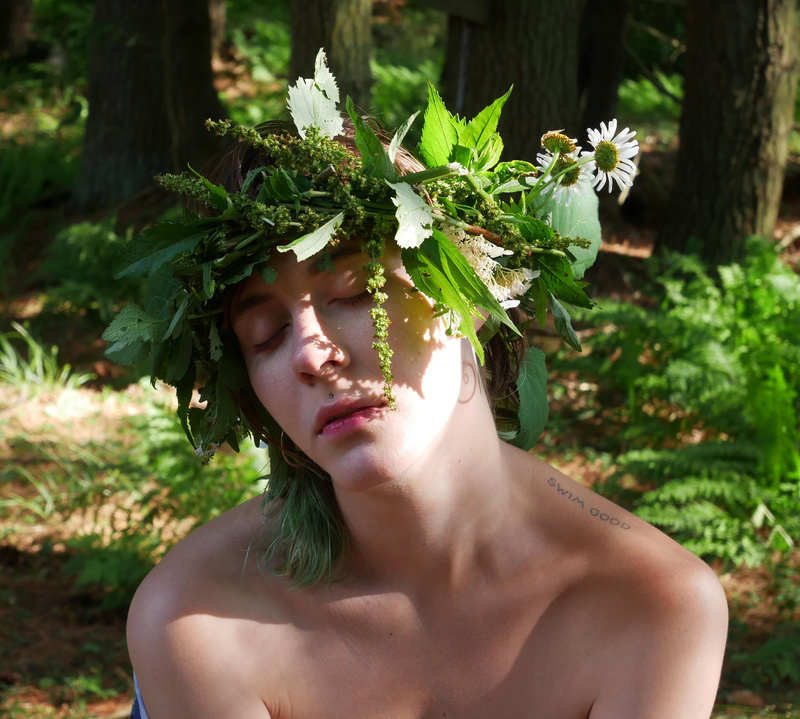 Male model photo shoot of Mindafloon Project in Moonrise Pond - Bethel NY