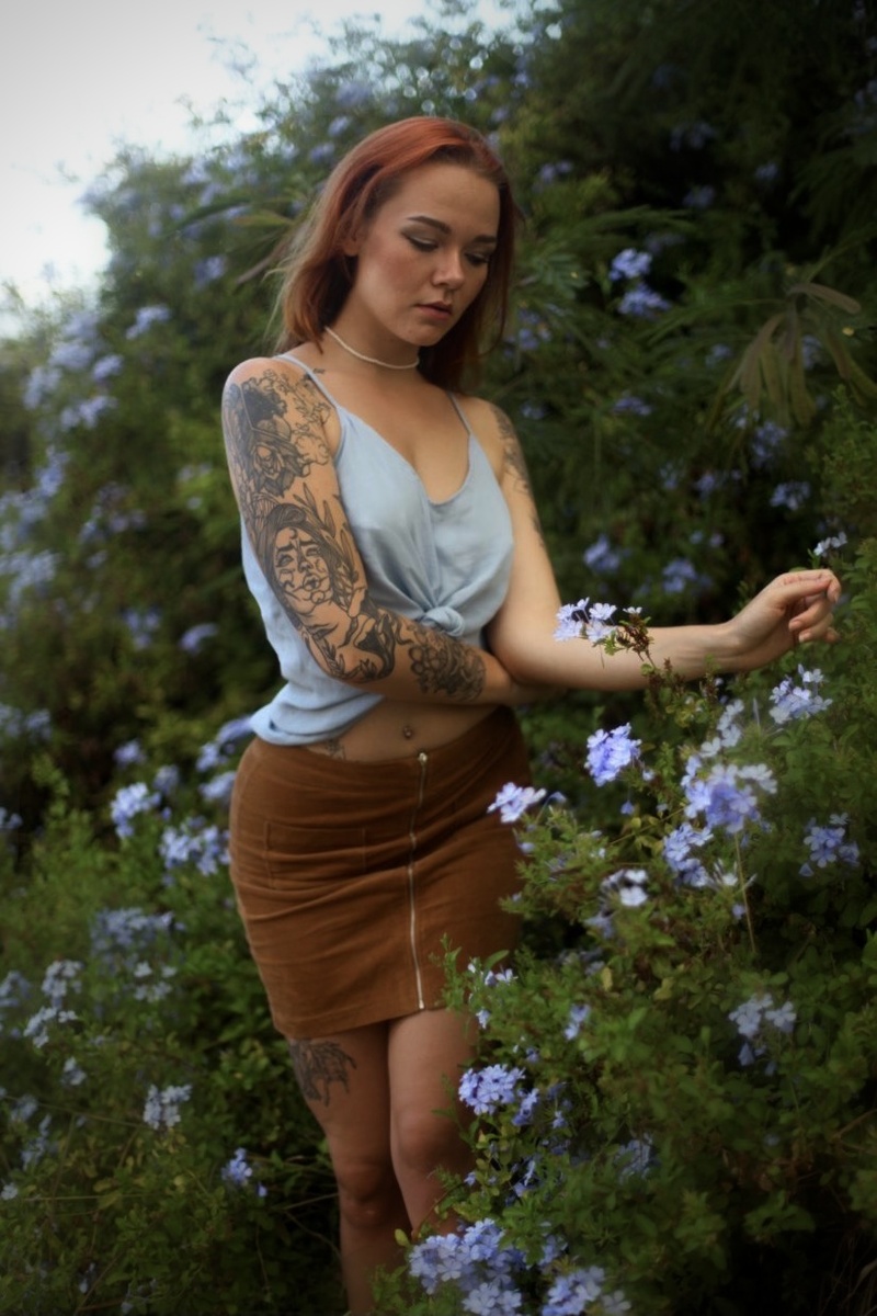 Female model photo shoot of An_august_flower
