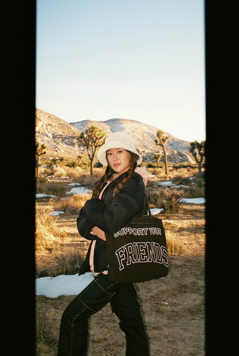 Female model photo shoot of Lani in Mojave Desert, CA