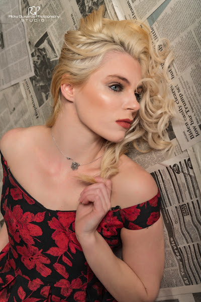 Female model photo shoot of Therebeccafranklin in Altered Visions Studio