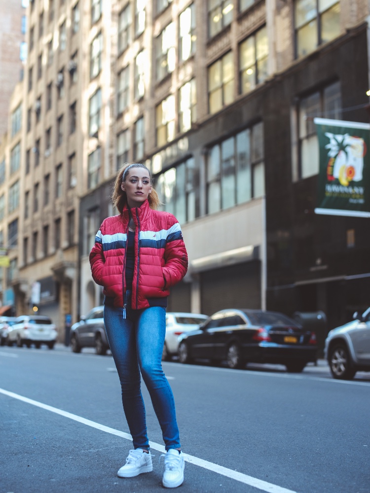 Female model photo shoot of HaileyRai in New York City