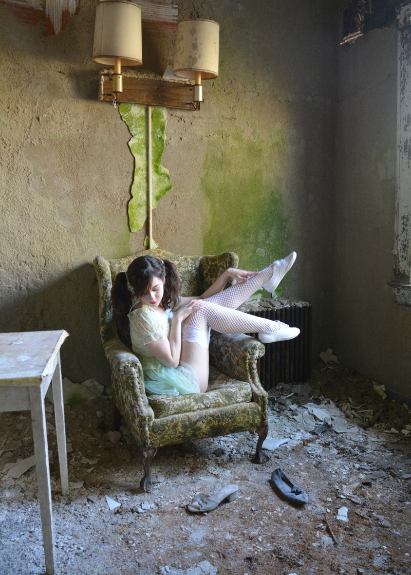 Female model photo shoot of Lolita Conundrum