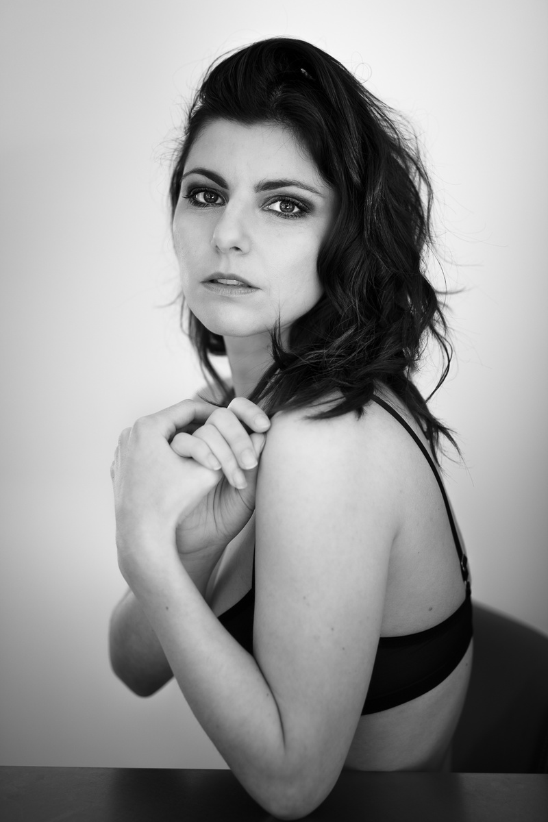 Female model photo shoot of MybodyndI_ by Ludwig Desmet