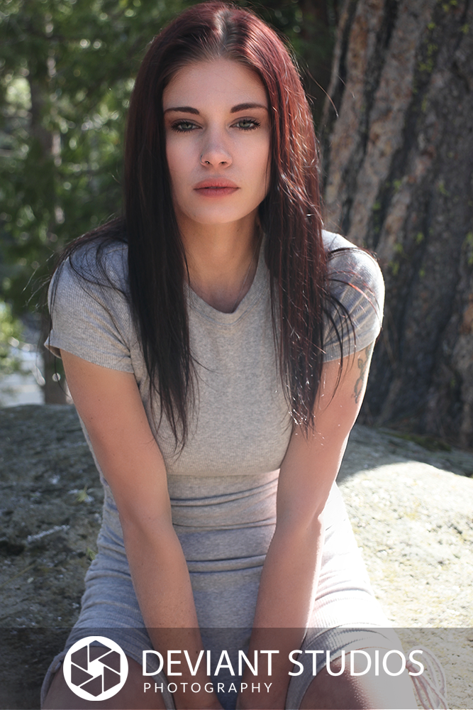 Female model photo shoot of Tyler Lee by Scott James Photography in South Lake Tahoe