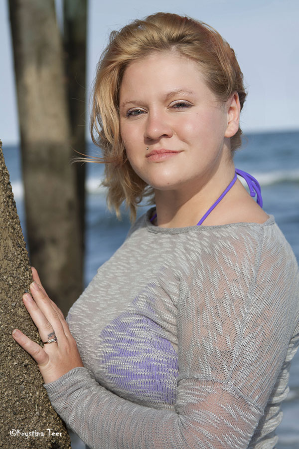 Female model photo shoot of KTeer in Myrtle Beach