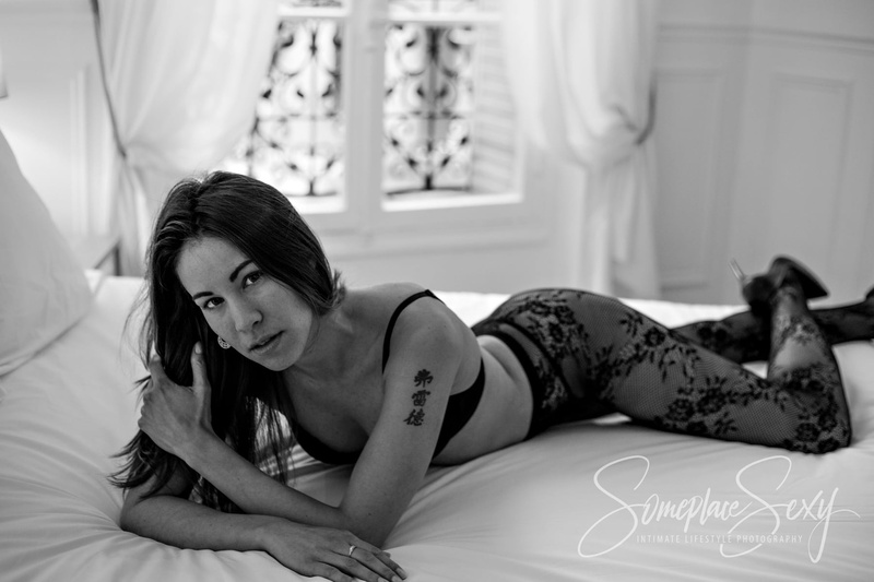 Female model photo shoot of Someplace Sexy Studio