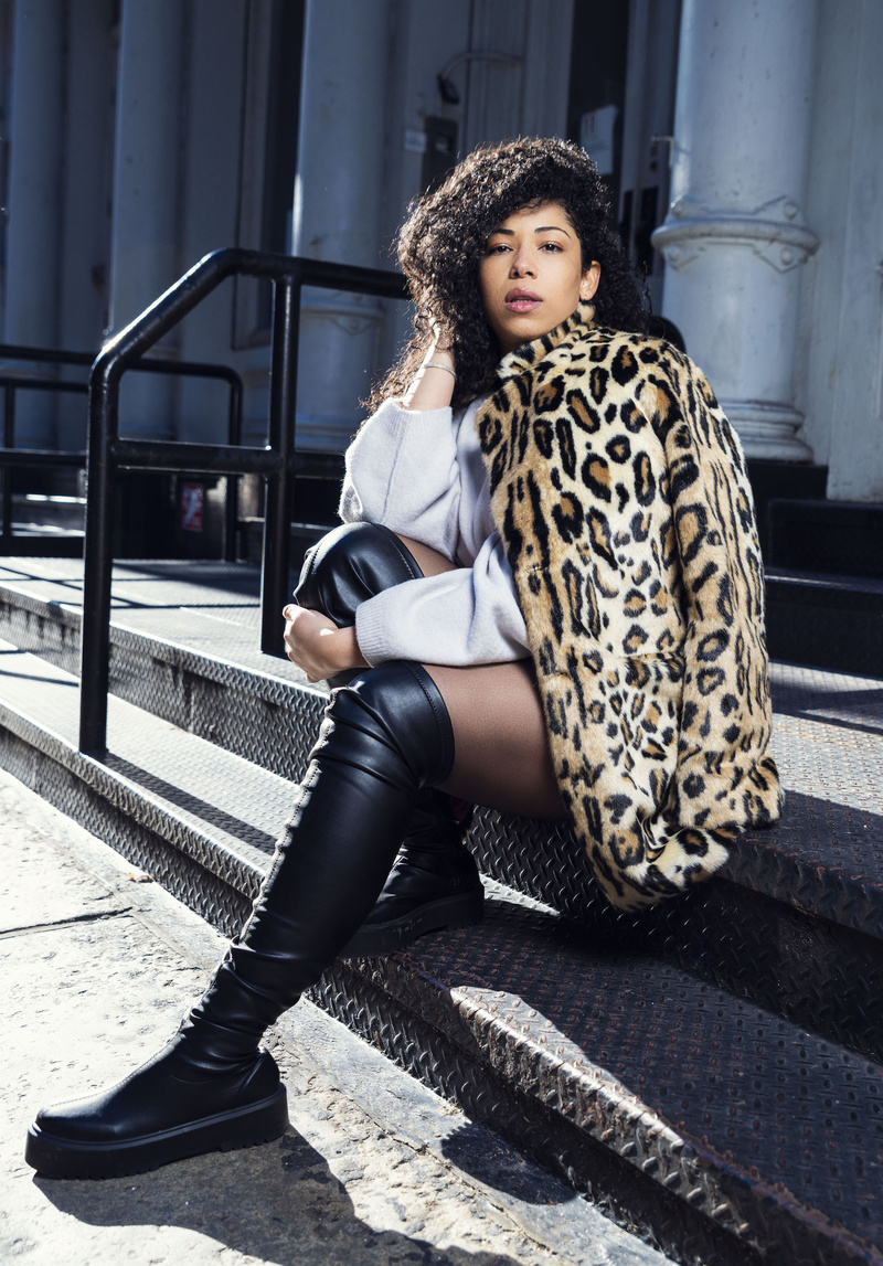 Female model photo shoot of SaraiP in New York City