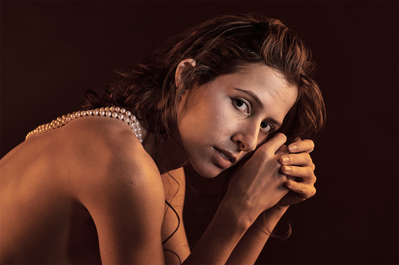 Female model photo shoot of Titania Galliher  by Gareth Shaw Photography in Redfern Studios, South Bronx NY