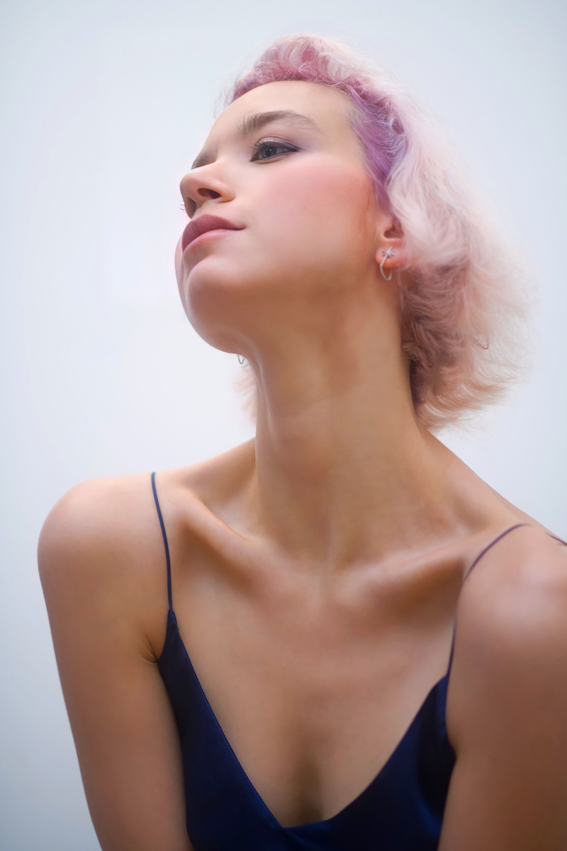 Female model photo shoot of Studio Soixante DixNeuf in London