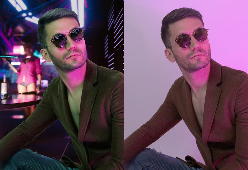 Male model photo shoot of Montii Retouch