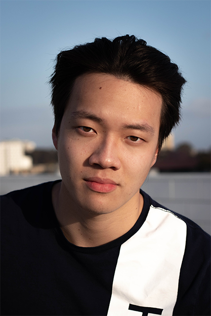 Male model photo shoot of Kyle Li in La Jolla, CA
