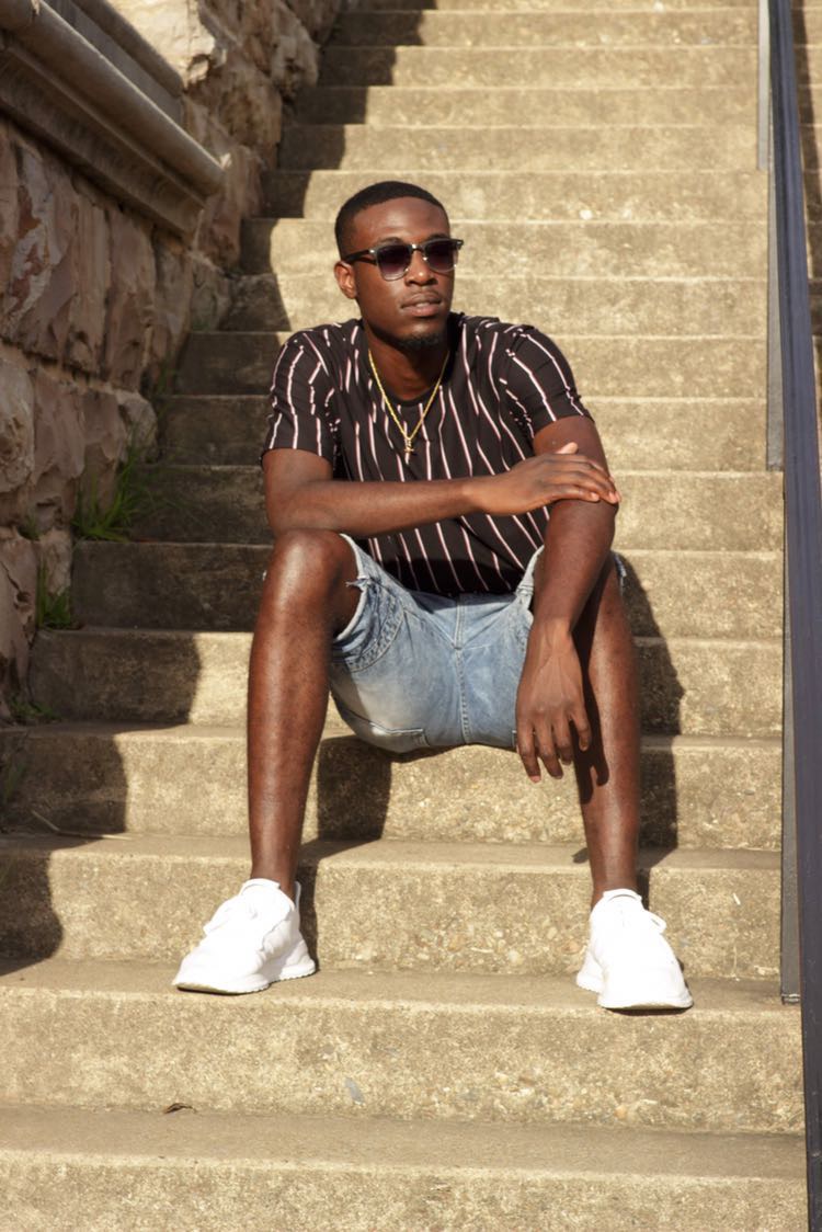 Male model photo shoot of Datboykels in Downtown Hot springs, Arkansas