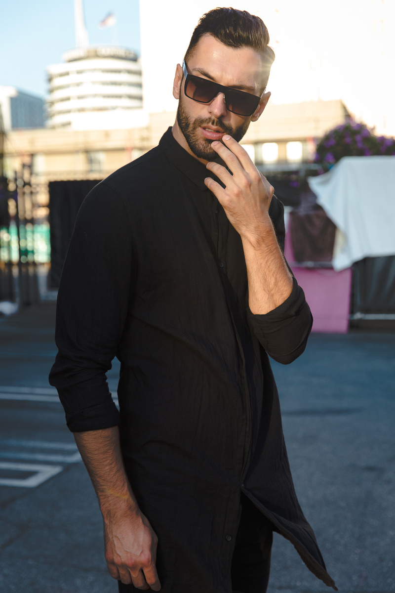 Male model photo shoot of Uros Markovic in Los Angeles