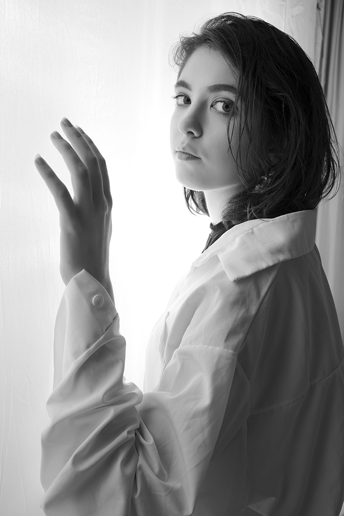 Female model photo shoot of mahalah in The Photo Studio - Sydney