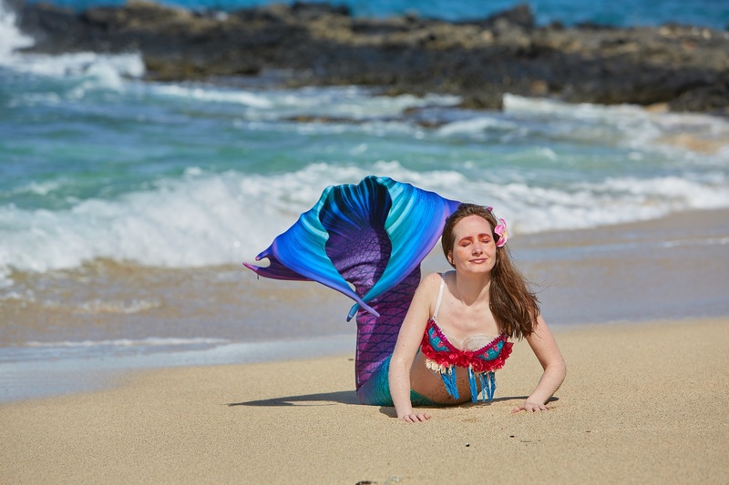 Female model photo shoot of musicalmodel in O'ahu, Hawaii