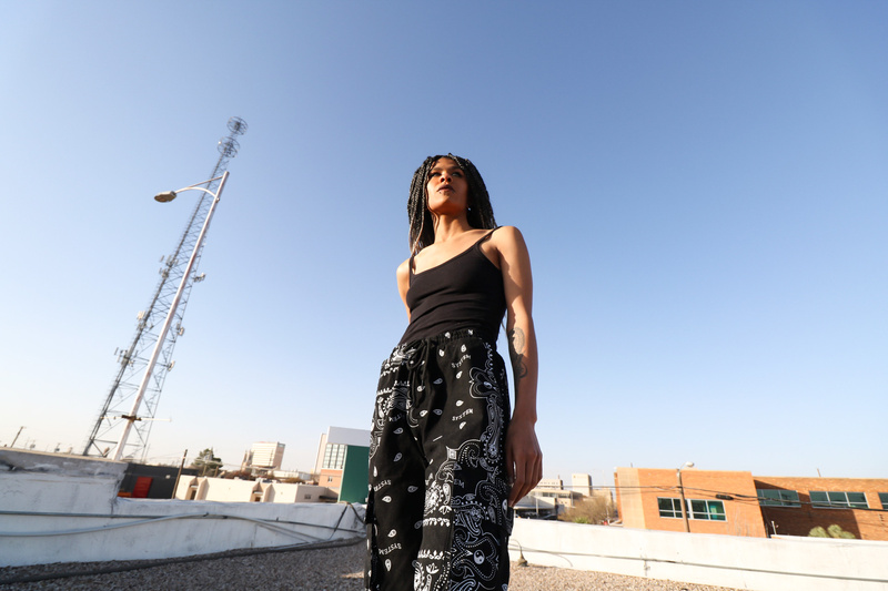 Female model photo shoot of Aaliyah