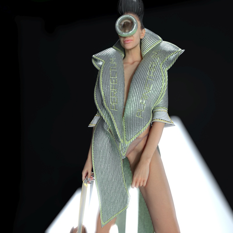 Male model photo shoot of Perfectum Planetarum, clothing designed by Perfectum Planetarum