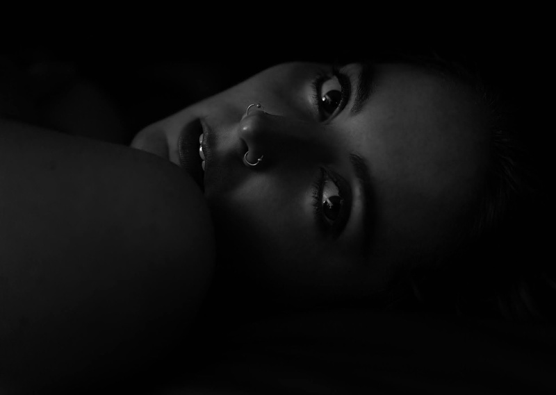 Female model photo shoot of Alisha-Marie by BackBasementPhotography in Charlotte NC.