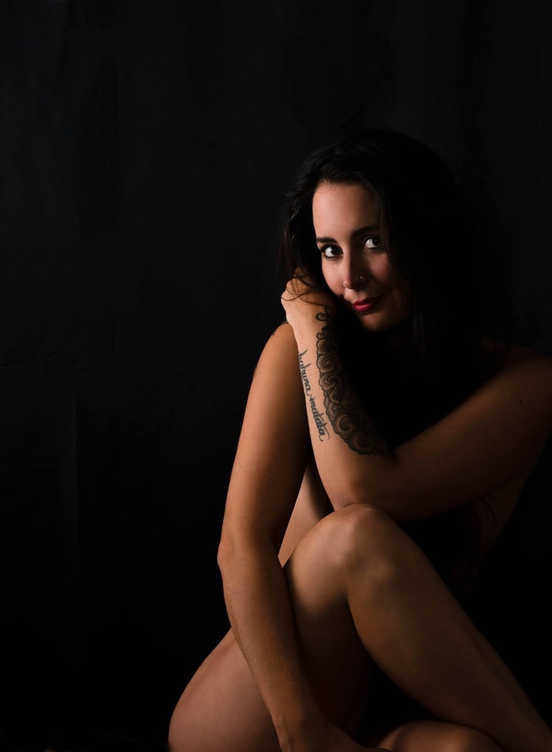 Female model photo shoot of Alisha-Marie by BackBasementPhotography in Charlotte NC.