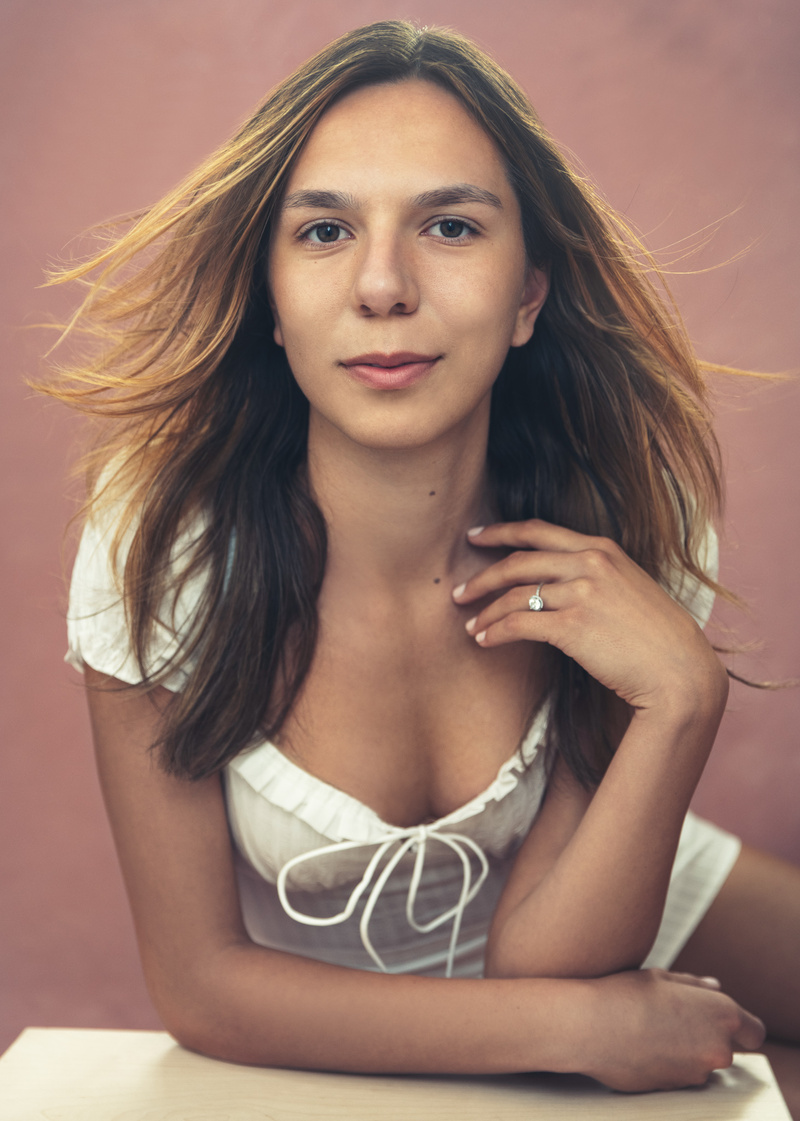 Female model photo shoot of kamiliva by Michael Iorio