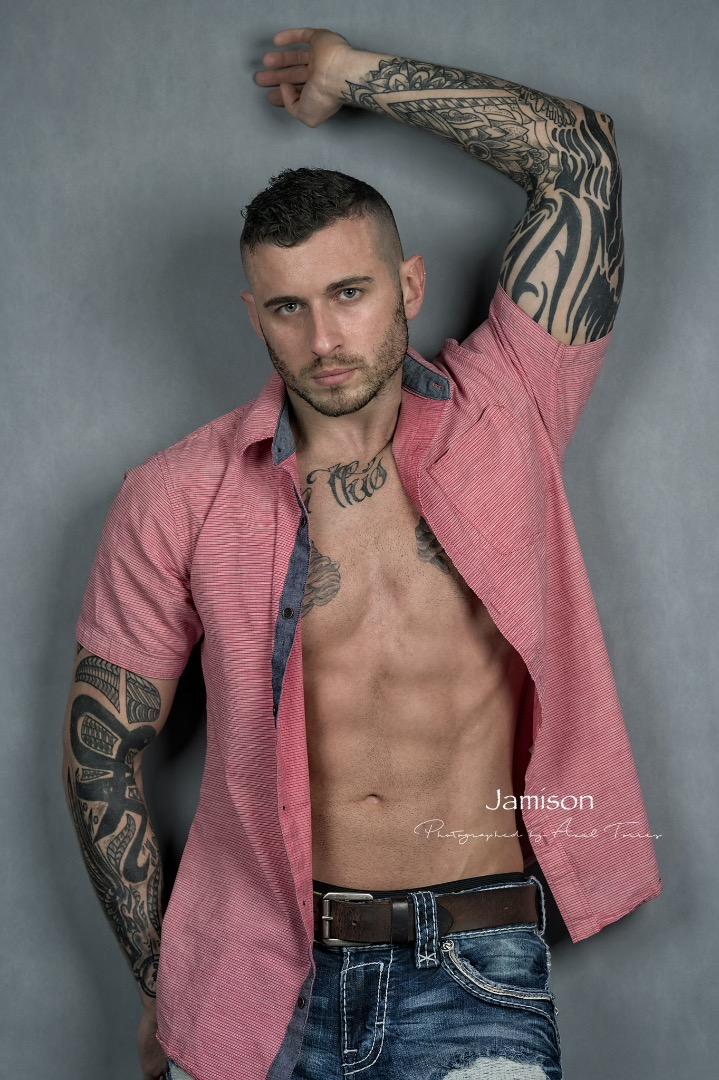 Male model photo shoot of JayDee26 by Axel Torres Photography