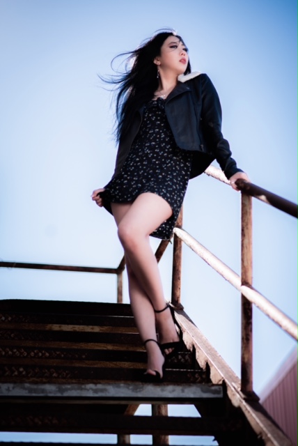Female model photo shoot of Kitsune_Courtney