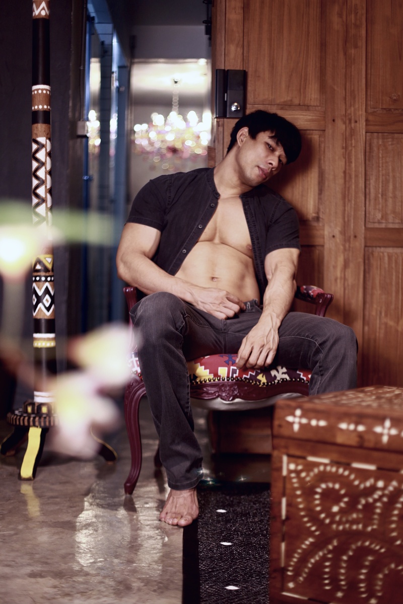 Male model photo shoot of gymmatex in BKK