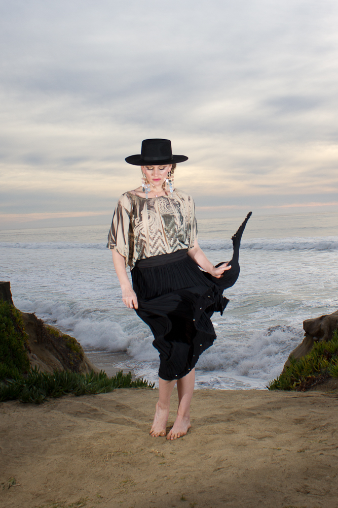 Female model photo shoot of Express Unlimited in La Jolla