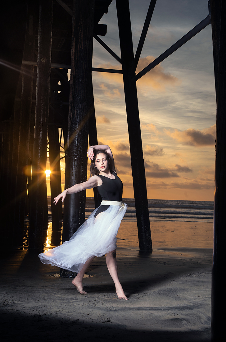 Female model photo shoot of Express Unlimited in Oceanside Pier