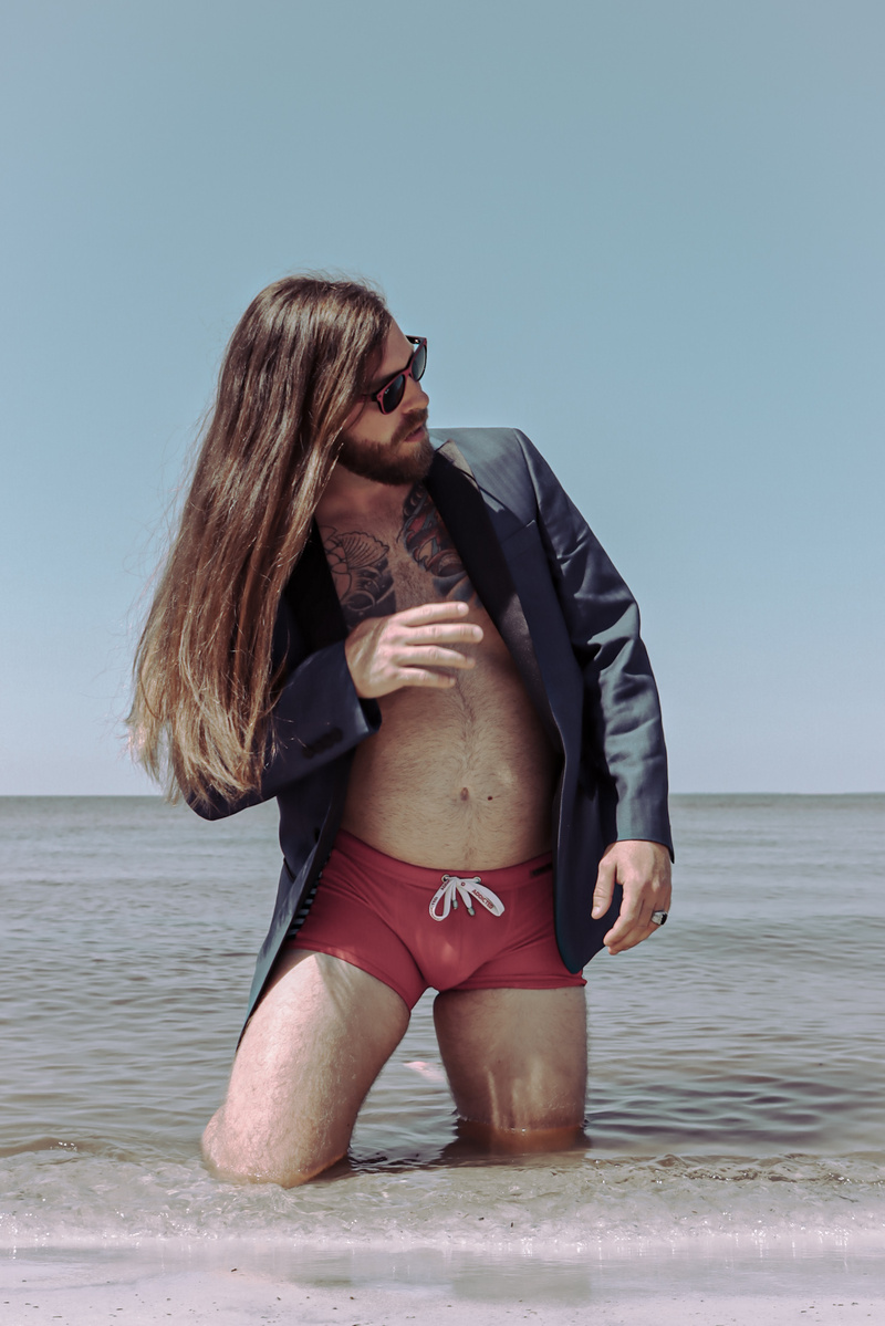 Male model photo shoot of Tattooed Muse in Gulf Shores, Alabama