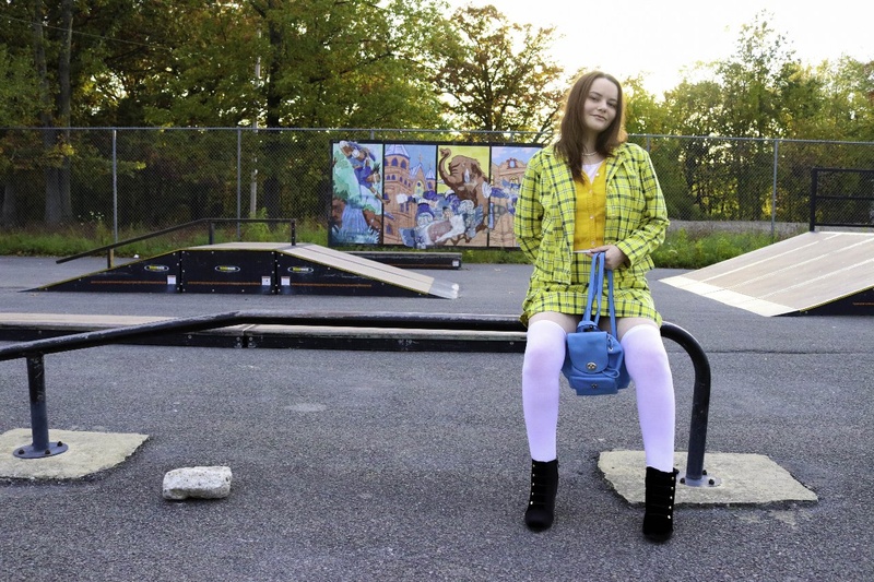 Female model photo shoot of Regina Lynn Cope in Skate Park