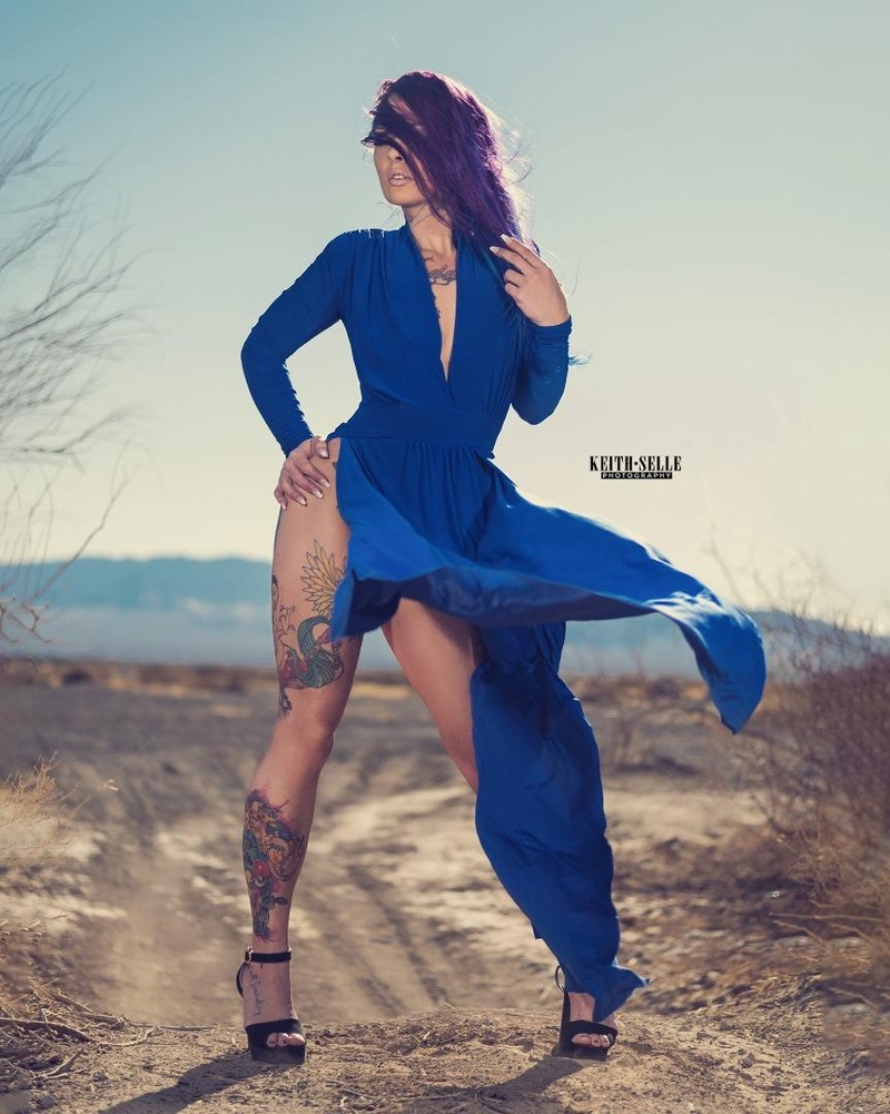 Female model photo shoot of Heather Marie   Miss Kitty in Las Vegas