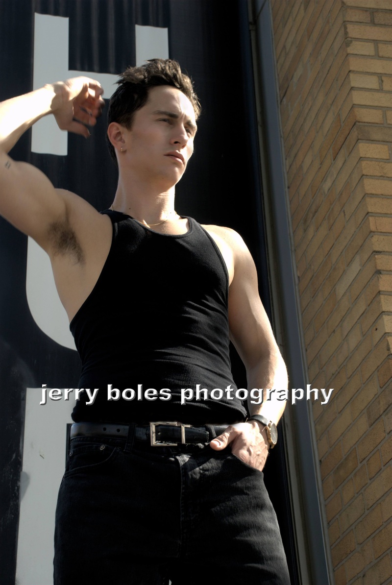 Male model photo shoot of NF Oster by Jerry Boles Photography in Chicago