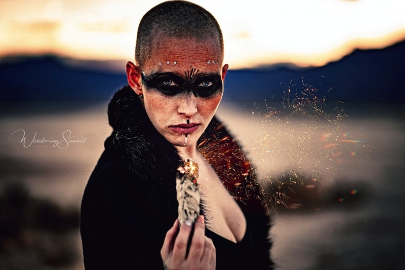 Female model photo shoot of WanderingSummit in Las Vegas Nevada