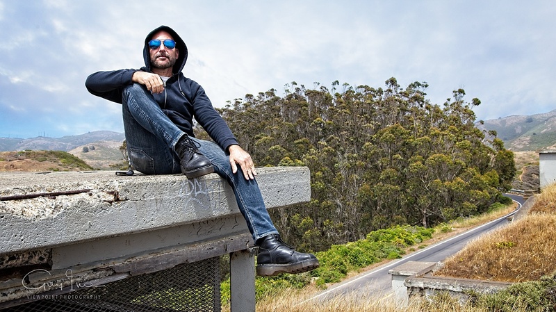 Male model photo shoot of Nate Beck by Viewpoint Photography in Marin Headlands, California