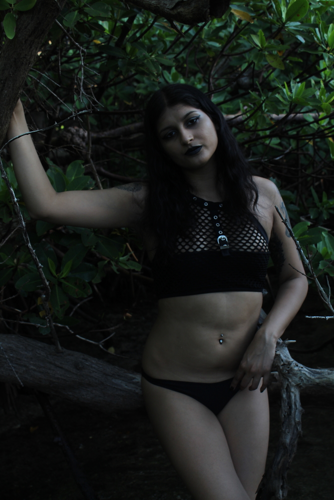 Female model photo shoot of MidnightAsh by Marty Carstens in Dr. Von D. Mizell-Eula Johnson State Park