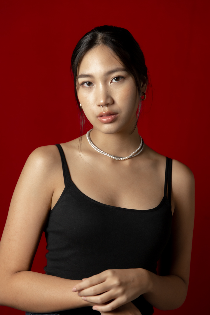 Female model photo shoot of Praepisut Peechapat in Bangkok, Thailand