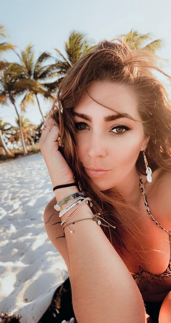 Female model photo shoot of Ashley LaCombe in Key West Florida